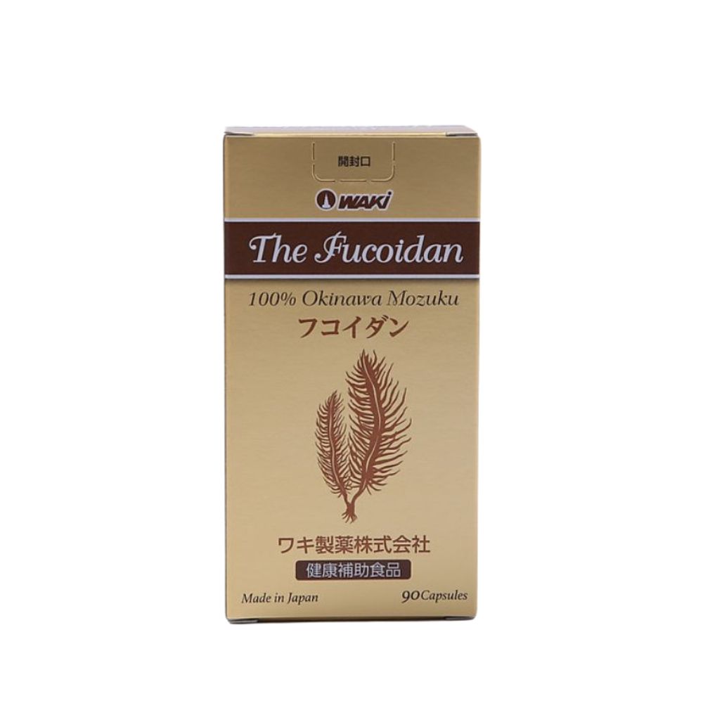 Viên Uống The Fucoidan Waki Hỗ Trợ Tăng Cường Miễn Dịch (Hộp 90 Viên)