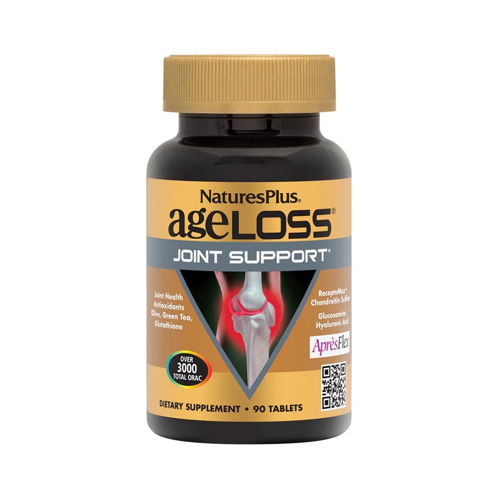 Viên Uống AgeLoss Joint Support Nature’s Plus Hỗ Trợ Xương Khớp (Lọ x 90 viên)