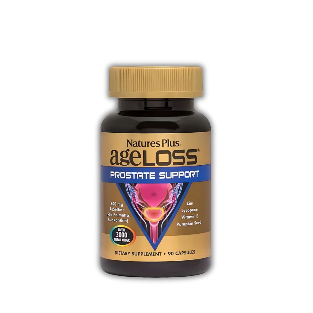 Viên Uống AgeLoss Prostate SUP Nature's Plus Hỗ Trợ Tuyến Tiền Liệt (Lọ/90 Viên)