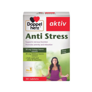 Viên Uống Anti Stress Doppelherz Hỗ Trợ Giảm Căng Thẳng (Hộp 30 Viên)