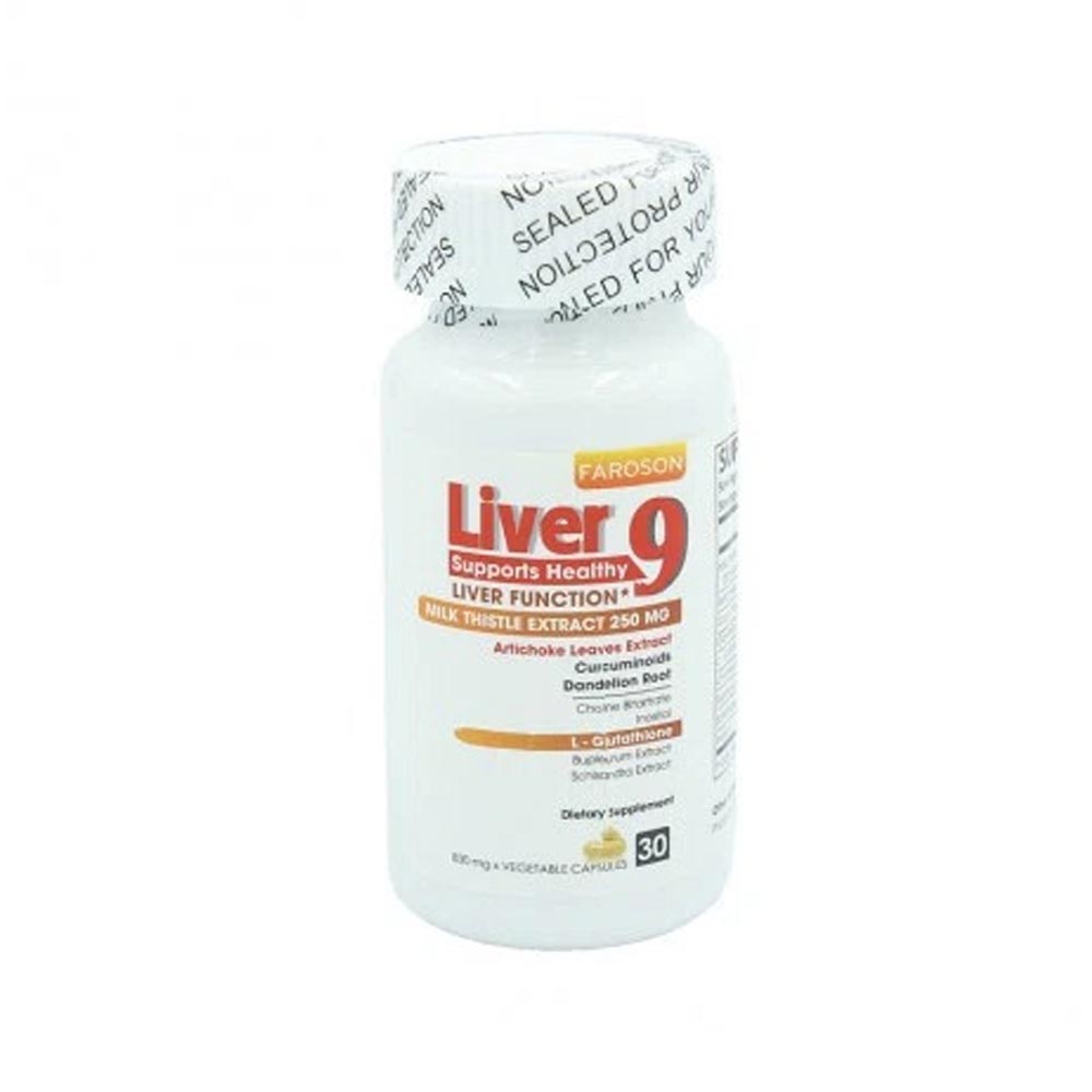 Viên Uống Faroson Liver 9 Profa Giải Độc Gan, Bảo Vệ Tế Bào Gan (Hộp 30 Viên)