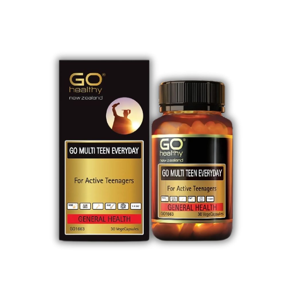 Viên Uống GO Multi Teen Everyday Go Healthy Bổ Sung Vitamin, Khoáng Chất (hộp 30 viên)