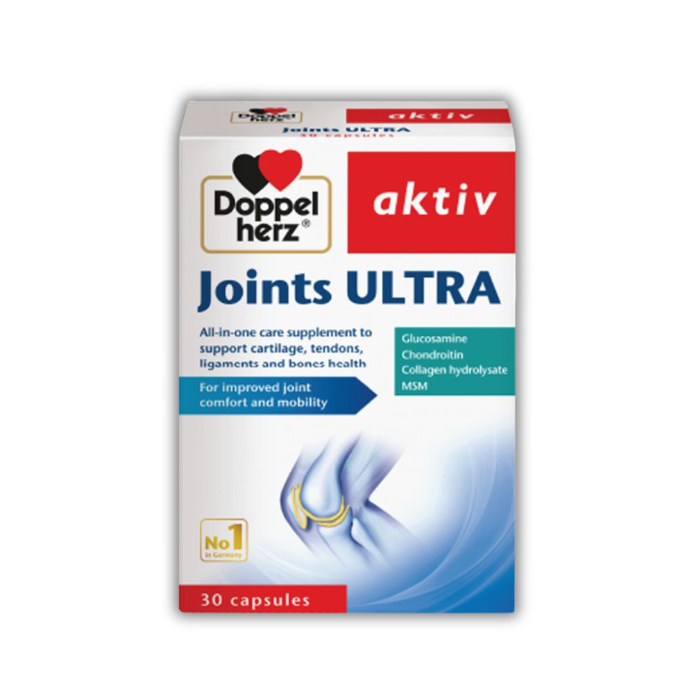 Viên Uống Aktiv Joint Ultra Doppelherz Hỗ Trợ Xương Khớp (Hộp 30 Viên)