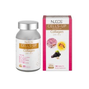 Viên Uống Nucos Cells Up Collagen Profa Hỗ Trợ Ngừa Lão Hóa Giảm Nếp Nhăn (Hộp 180 Viên)