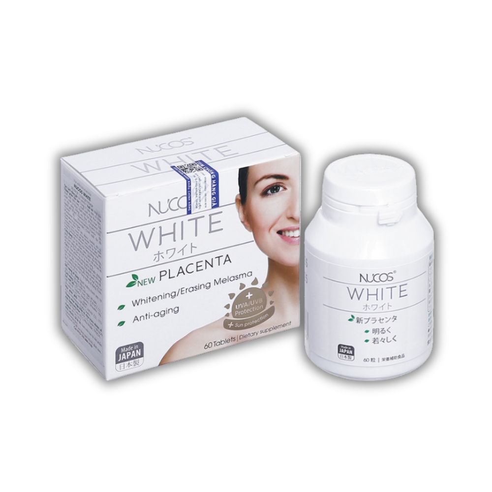 Viên Uống Nucos White Profa Trắng Da Sáng Da Giảm Nám (Hộp 60 Viên)