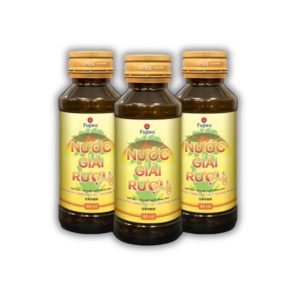Nước Giải Rượu Fujiwa Hỗ Trợ Giảm Tác Động Bia Rượu (Hộp x 10 Chai)