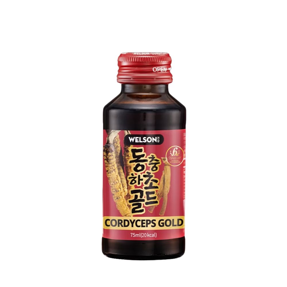 Nước Uống Đông Trùng Hạ Thảo Welson Cordyceps Gold Profa (Hộp 10 Chai)