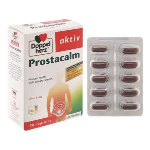 Viên Uống ProstaCalm Doppelherz Hỗ Trợ Phì Đại Tiền Liệt Tuyến (Hộp 30 Viên)