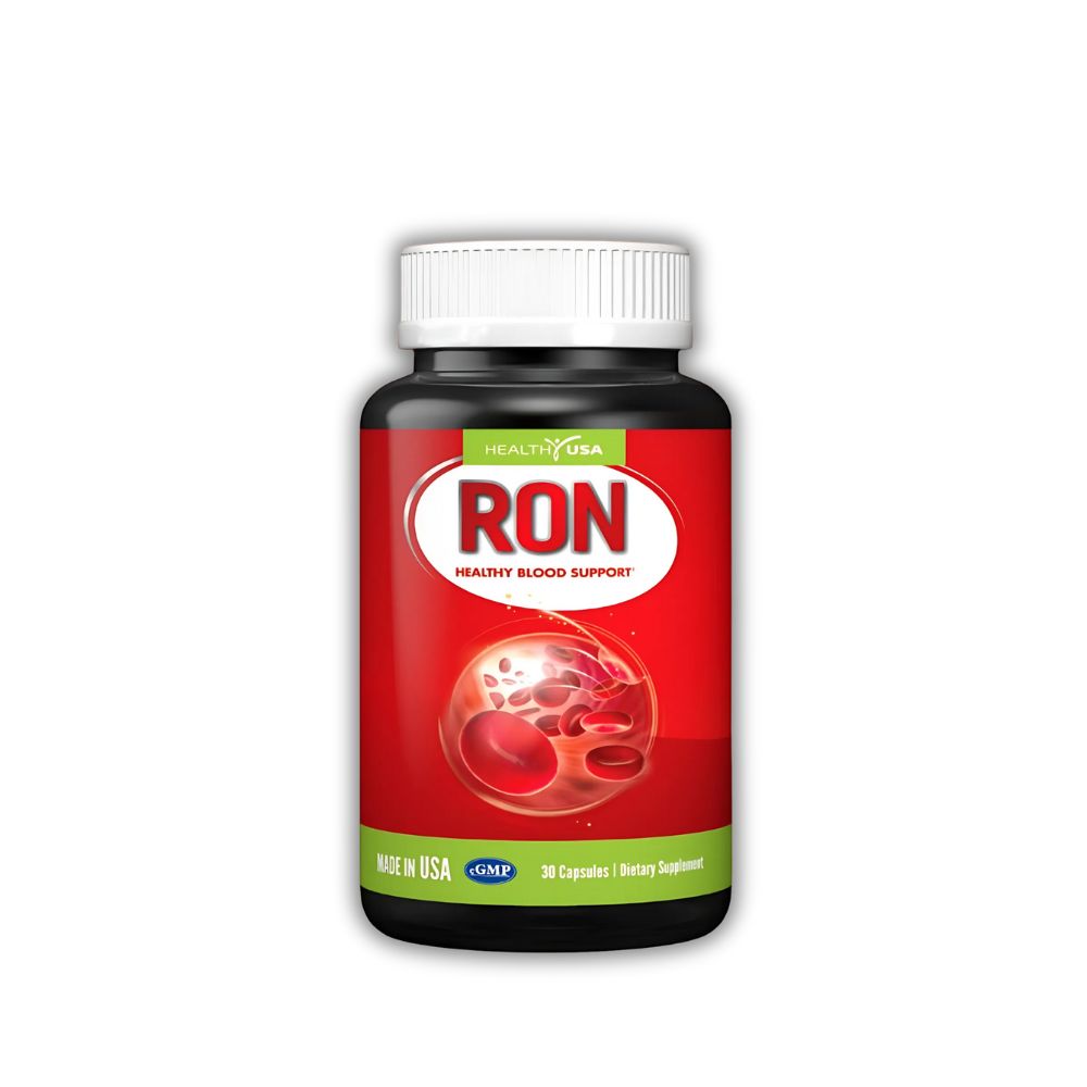 Viên Uống RON Healthy USA Bổ Máu (Chai 30 Viên, 60 Viên) Hỗ Trợ Tăng Cường Tạo Máu