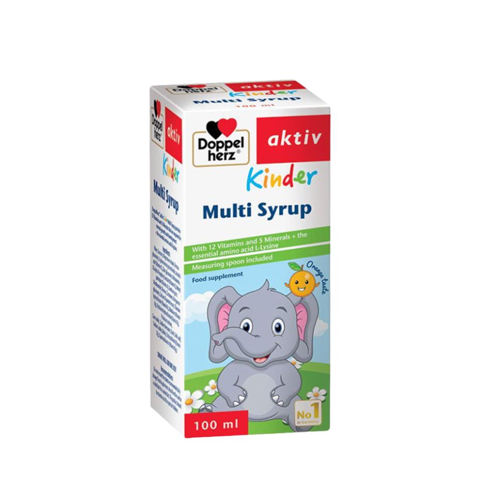 Siro Kinder Optima Doppelherz Hỗ Trợ Trẻ Ăn Ngon (Chai/100ml)