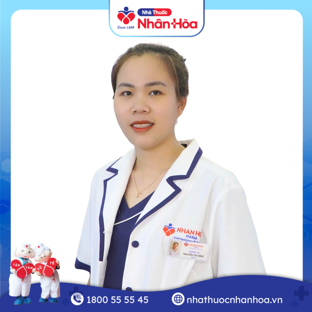 Dược sĩ nhà thuốc Nhân Hoà