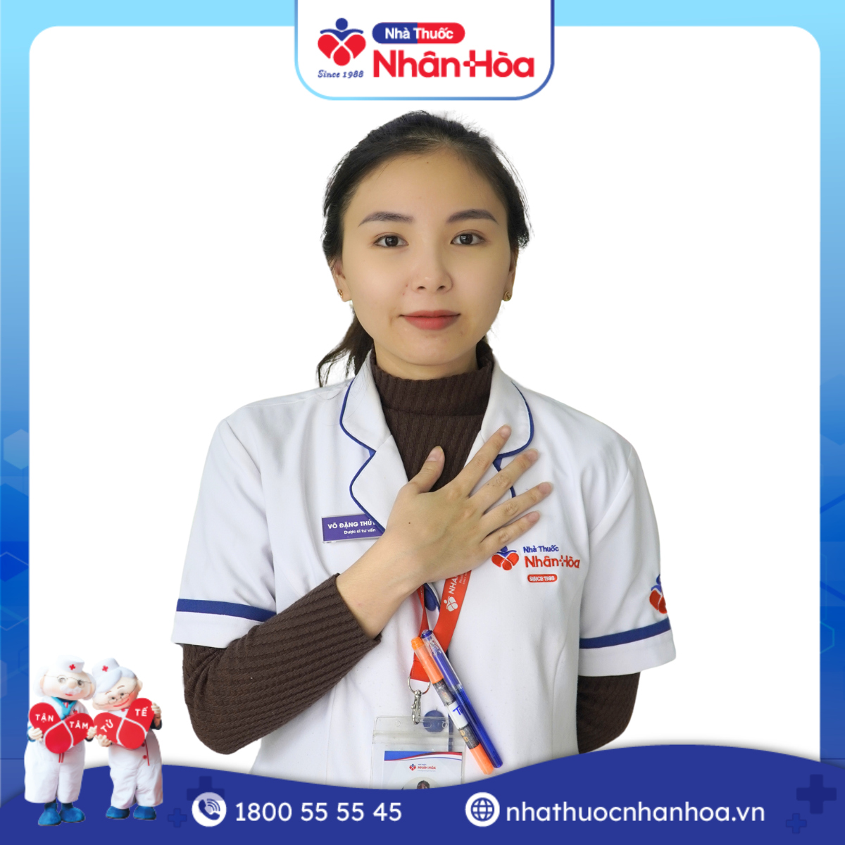Dược sĩ nhà thuốc Nhân Hoà